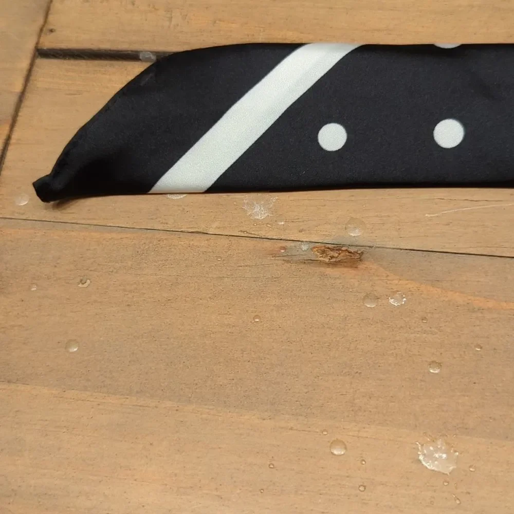 Scrunchie Polka Dots Scarf